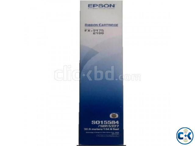EPSON 100 Genuine FX-2190 2175 Black Ribbon large image 0