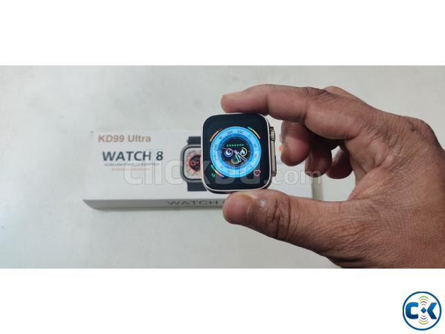 KD99 Ultra Smartwatch 1.99 Inch Waterproof Wireless Charging large image 2