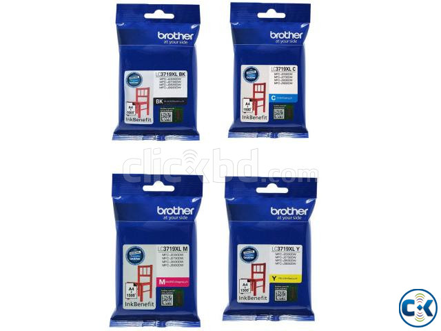 4-COLOR CARTRIDGE SET BROTHER LC3719XL for MFCJ3530DW Series large image 0