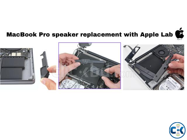 macbook pro speaker replacement with Apple Lab large image 0