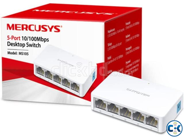 Mercusys ms105 5-পোর্ট 10 100 mbps সুইচ large image 0