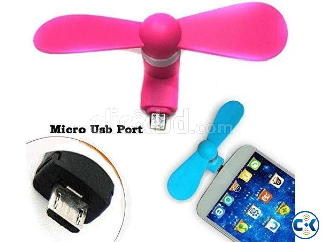 Portable USB Mini Fan large image 0