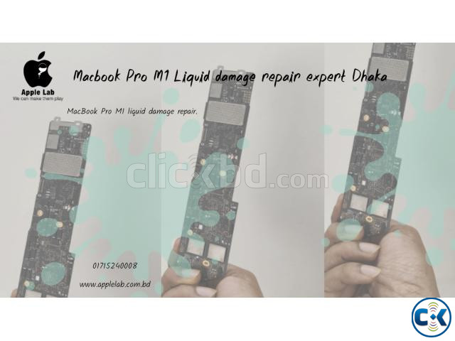 Macbook Pro M1 Liquid damage repair expert Dhaka large image 0