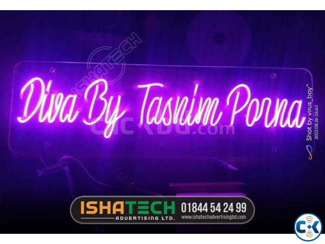Neon Sign Cloud Led Neon Light Wall Light LED Neon Sign large image 2