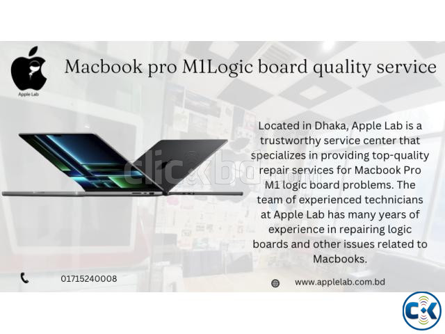 Macbook pro M1Logic board quality service large image 0