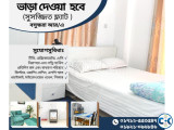 বসুন্ধরা আর এ দুই বেডরুমের সার্ভিসড অ্যাপার্টমেন্ট ভাড়া