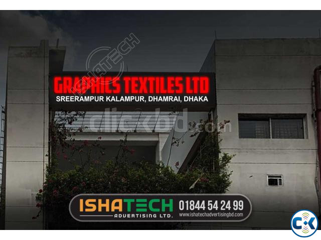 Glow Sign Board Best Price in Bangladesh Glow Acrylic Sign large image 1