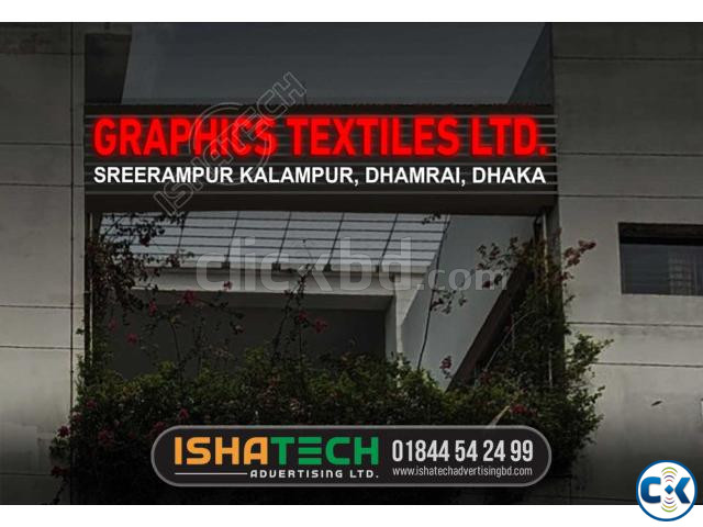 Glow Sign Board Best Price in Bangladesh Glow Acrylic Sign large image 3