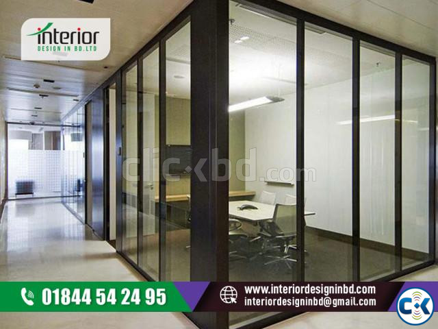Office room Thai Glass Partition large image 1