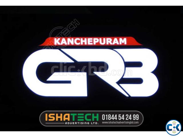 Acrylic front lit Acrylic letter LED Sign 3D Sign Letter large image 0