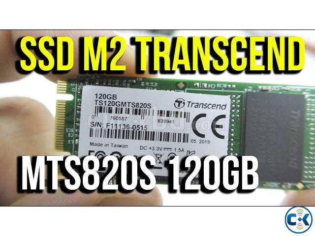 Transcend Genuine 820s 120GB M.2 2280 SATA SSD large image 1