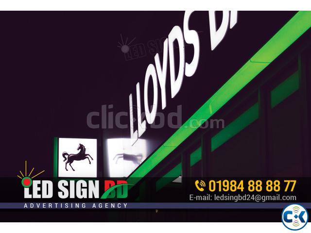 Acrylic Letter LED Sign 3D Sign Letter Arrow Sign Board Gl large image 3