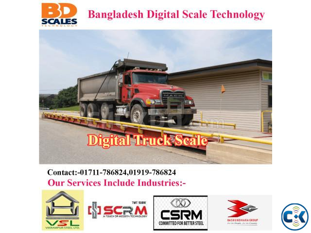 Digital Truck Scale 3X9M - 60 Ton large image 1