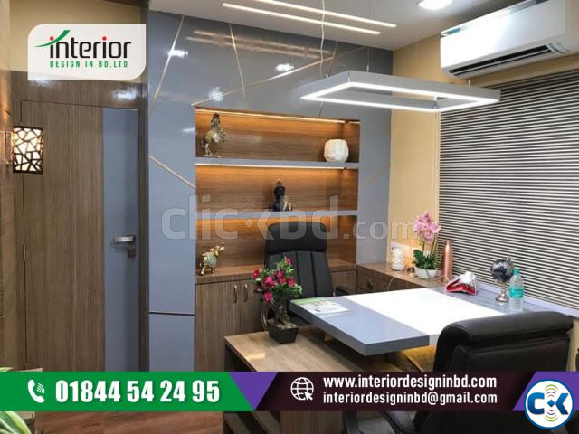 CEO Room Interior Design In Dhaka large image 3