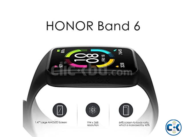 Huawei Honor Band 6 Waterproof Fitness Tracker large image 0