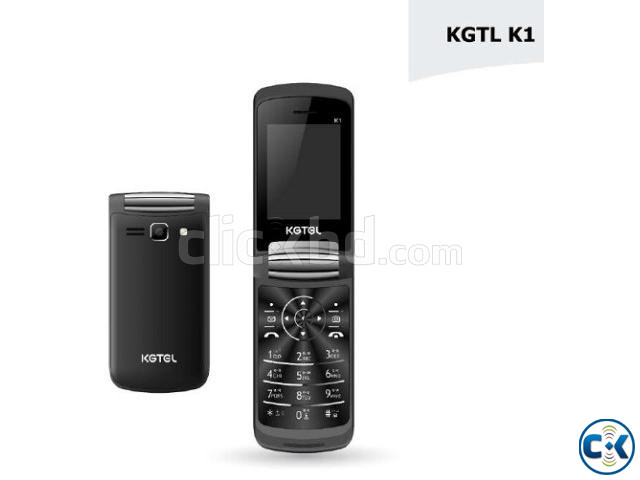 Kgtel K1 Slim Folding Phone With Warranty large image 0