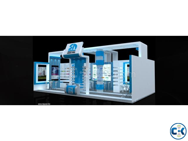 Corporate Exhibition Stall Design large image 1