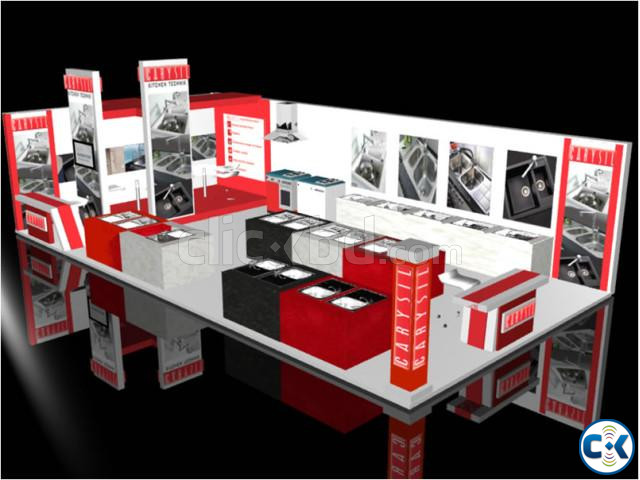 Corporate Exhibition Stall Design large image 3