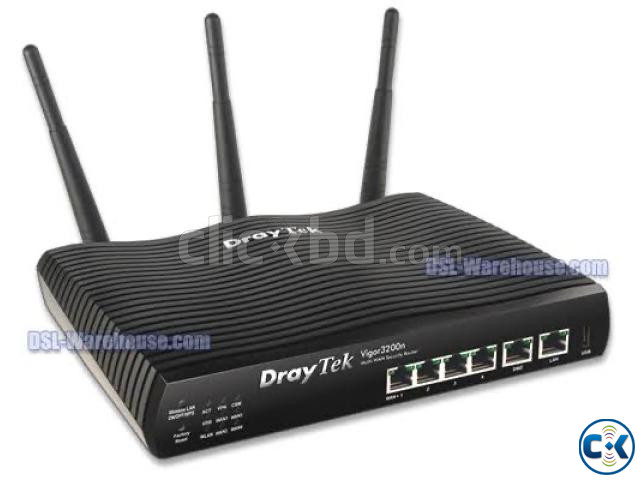 IP6 DRAYTEK VIGOR IP3200N WIRELESS 4-PORT GIGWAN ROUTER large image 1