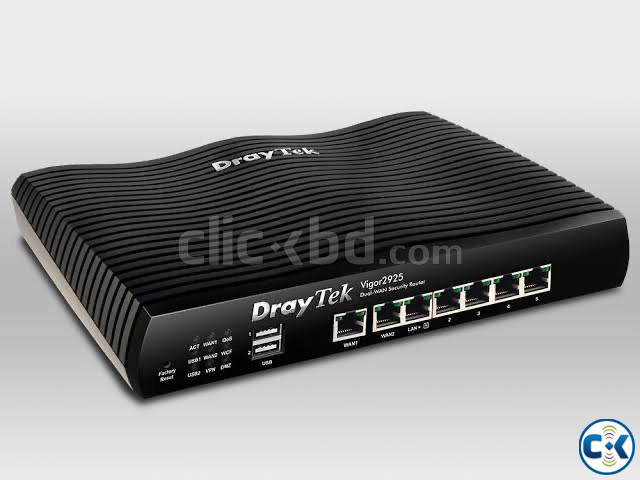 Draytek Vigor 2925 Dual-WAN Router Firewall Print Server. large image 0