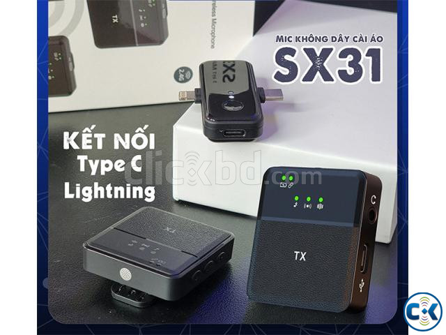 SX31 Wireless Clip Mic Wireless Lavalier Microphones large image 0