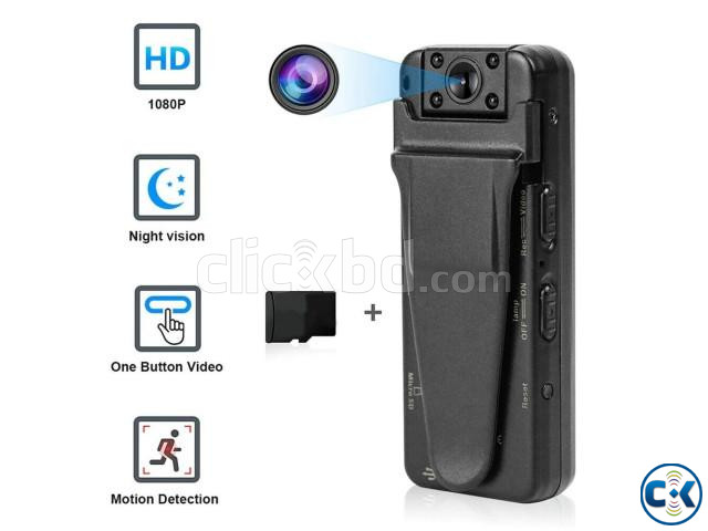 1080P HD Video DVR Clip IR Night Cam Wifi Baby Camcorder Min large image 1