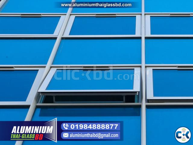 Cutting Wall Glass Spider Glass Partition large image 1