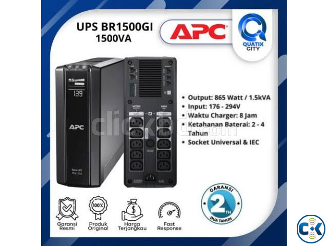 APC Back-UPS Pro 1500VA 865W Tower 230V 10x IEC C13 outl large image 0