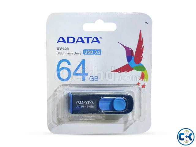 Adata Genuine UV128 64 GB USB 3.2 Pendrive large image 2