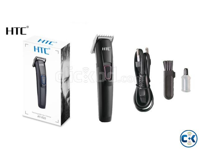 HTC AT-522 Trimmer for Men - Black - Rechargeable Profession large image 1