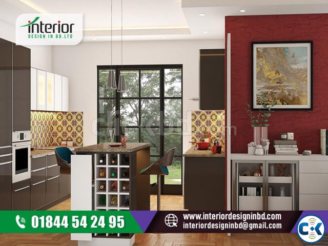 kitchen cabinet design Dhaka large image 3