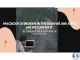 Macbook is broken in the rain We are Apple Lab we can fix it