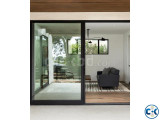 Sliding Door One Shutter 5m White Glass Thai glass window