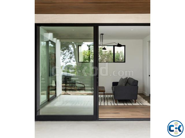 Sliding Door One Shutter 5m White Glass Thai glass window large image 0