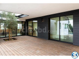 Small image 2 of 5 for Sliding Door One Shutter 5m White Glass Thai glass window | ClickBD