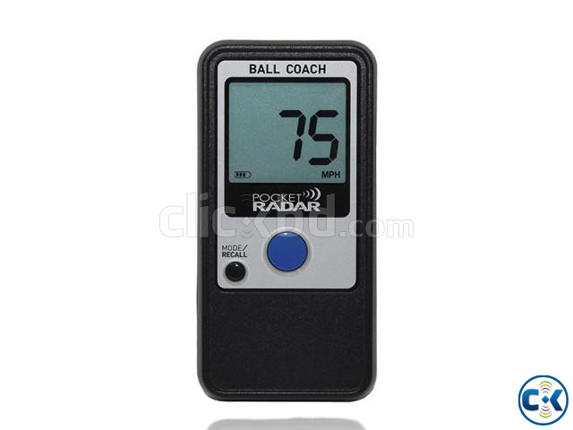 Pocket Speed Radar Gun Ball Coach for Cricket large image 0