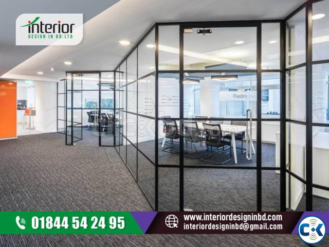 frosted glass partition | ClickBD large image 0