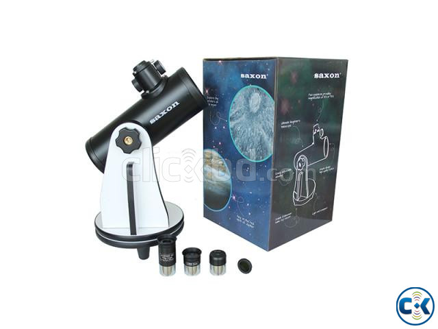 Saxon 3-inch Mini Telescope Dobsonian with Accessory Kit large image 2
