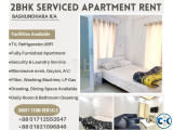 Furnished 2BHK Serviced Apartment RENT In Bashundhara.