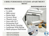 Furnished 1BHK Serviced Apartment RENT in Bashundhara R A
