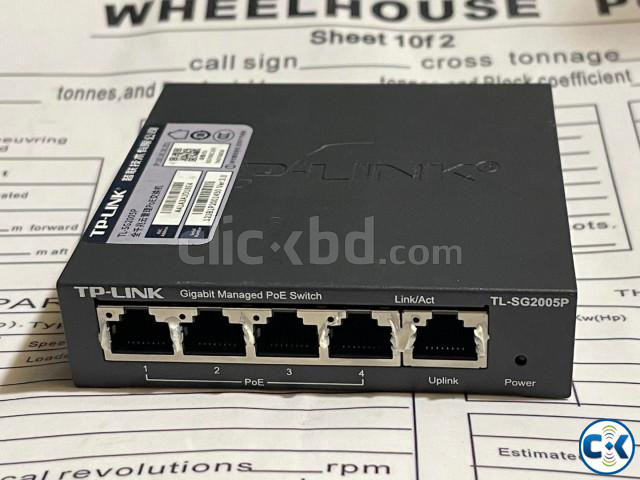 TP-LINK Full Gigabit Cloud Management PoE Switch TL-SG2005P large image 0