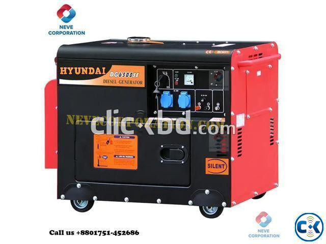 Hyundai 6kVA 5kW Diesel Generator Price in Bangladesh large image 0