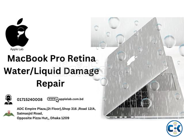 MacBook Pro Retina Water Liquid Damage Repair large image 0