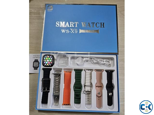 WS X9 Ultra Smart Watch 7 Belt Watch Cover Series 8 large image 0