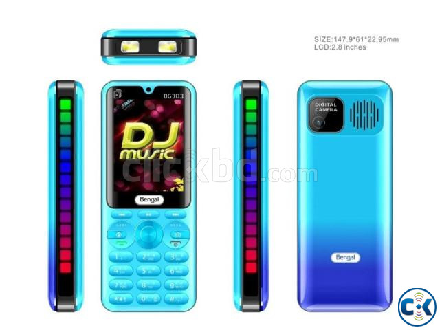 Bengal BG 303 Dj Java Supported 4 SIM Standby 4500mAh Power large image 0