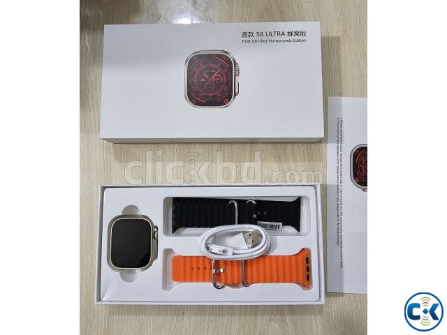 S8 Ultra 4g Smartwatch 1GB RAM Wifi Playstore Single Sim Dua large image 2