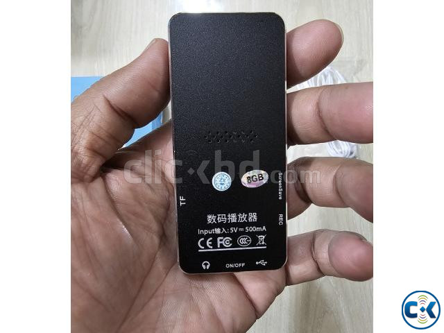 S08 MP3 MP4 Music Player Button Touch Bluetooth FM large image 3
