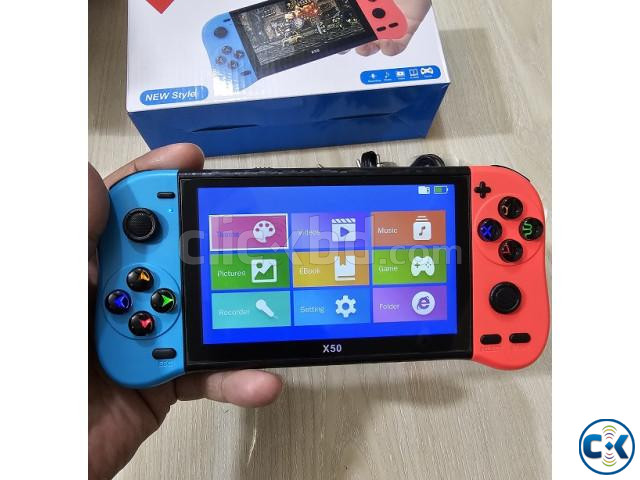 X50 Handhold Game Console Kids Game Player 8GB Memory 6800 G large image 2