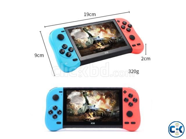 X50 Handhold Game Console Kids Game Player 8GB Memory 6800 G large image 4