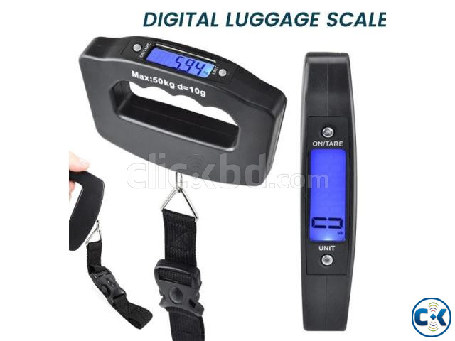 Digital Luggage Weight Scale 50kg Belt large image 0